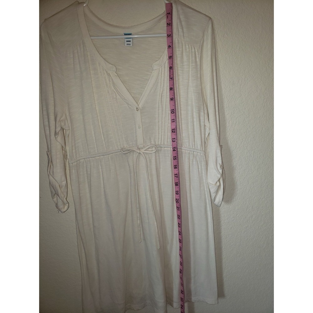 Maternity Dress - Off White Kid Core Maternity Core Baby Core Pregnancy Core - Picture 3 of 9